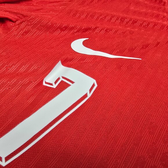 Cristiano Ronaldo Portugal Jersey #7 CR7 Red - Picture 6 of 12